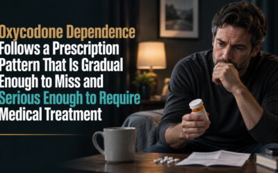 Oxycodone Dependence Follows a Prescription Pattern That Is Gradual Enough to Miss and Serious Enough to Require Medical Treatment