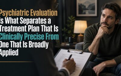 Psychiatric Evaluation Is What Separates a Treatment Plan That Is Clinically Precise From One That Is Broadly Applied