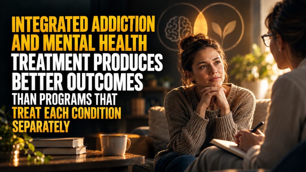 Integrated Addiction and Mental Health Treatment Produces Better Outcomes Than Programs That Treat Each Condition Separately 2 - Bestern Addiction Treatment Center Integrated Addiction and Mental Health Treatment Produces Better Outcomes Than Programs That Treat Each Condition Separately