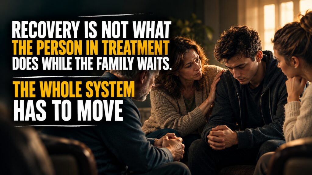 Recovery Is Not What the Person in Treatment Does While the Family Waits. The Whole System Has to Move