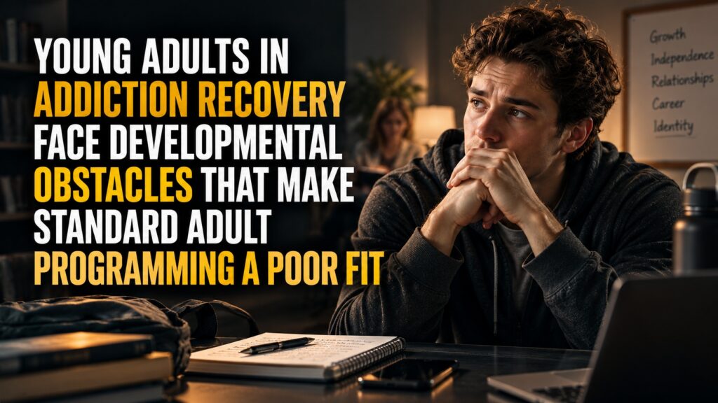 Young Adults in Addiction Recovery Face Developmental Obstacles That Make Standard Adult Programming a Poor Fit
