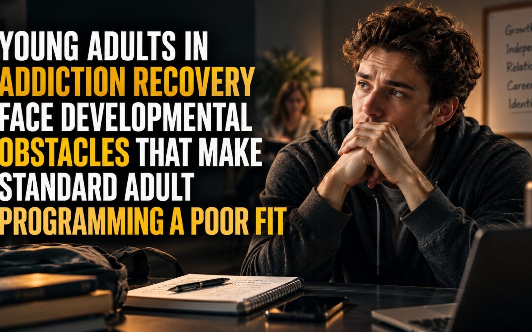 Young Adults in Addiction Recovery Face Developmental Obstacles That Make Standard Adult Programming a Poor Fit